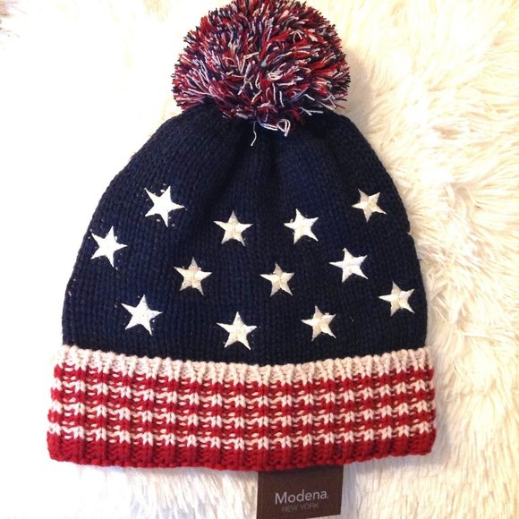 Modena New York Knit Pom Pom Beanie - Picture 2 of 6